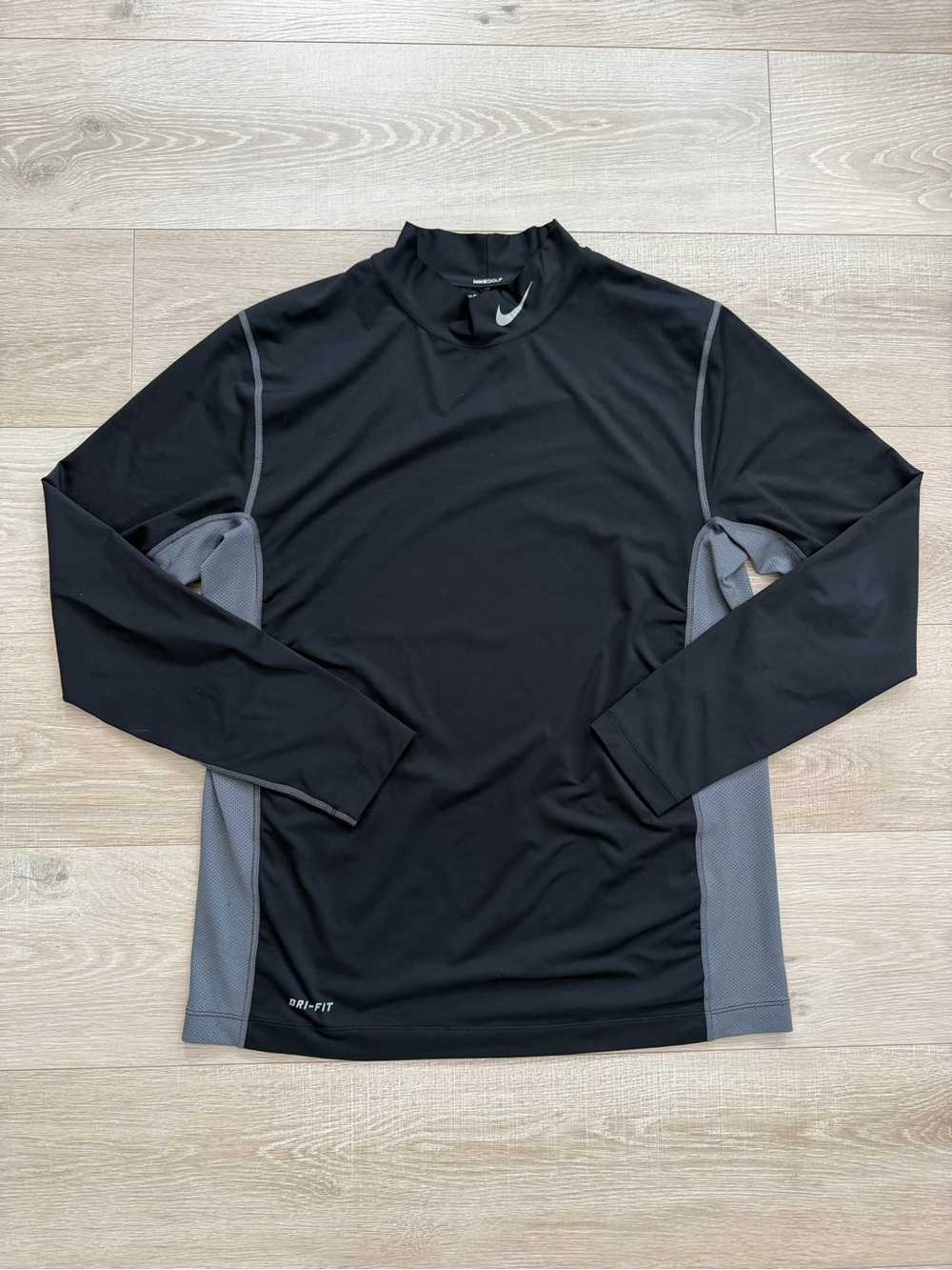 Nike Pro Combat Dri-FIT long sleeve mock neck shirt